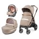 Peg Perego Πολυκαρότσι New Book Modular SL 3 in 1 Mon Amour & δωρο Βάση Πορτ-Μπεμπέ