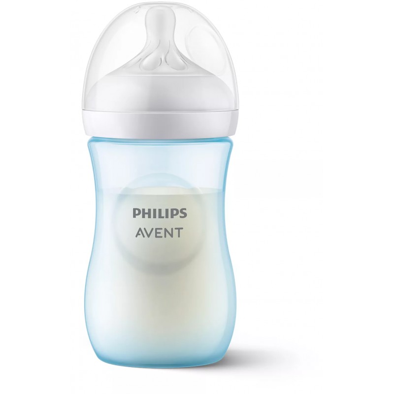 PHILIPS AVENT Mπιμπερό Natural Response 1m+ 260ml Μπλε