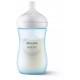 PHILIPS AVENT Mπιμπερό Natural Response 1m+ 260ml Μπλε