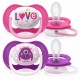 Philips Avent Ultra Air Happy Orthodontic Silicone Soother 6-18m  2τμχ