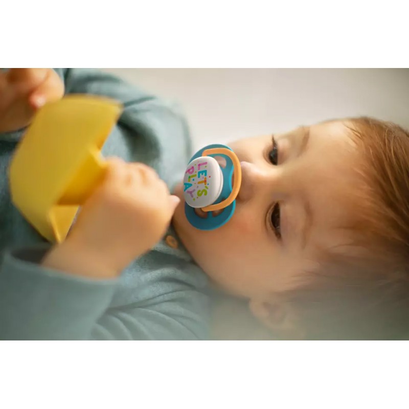 Philips Avent Ultra Air Happy Orthodontic Silicone Soother 6-18m  2τμχ