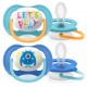 Philips Avent Ultra Air Happy Orthodontic Silicone Soother 6-18m  2τμχ