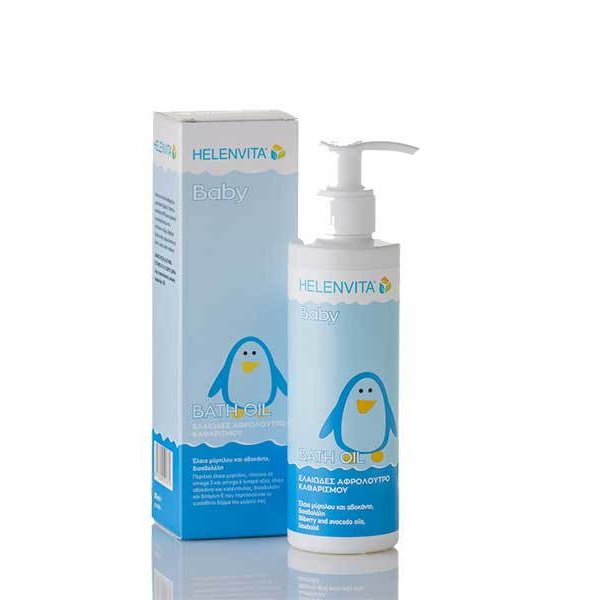 Helenvita Ελαιώδες αφρόλουτρο καθαρισμόυ 200 ml