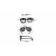 Real Shades Γυαλιά ηλίου Sky Toddler 2-4 ετών Graphite