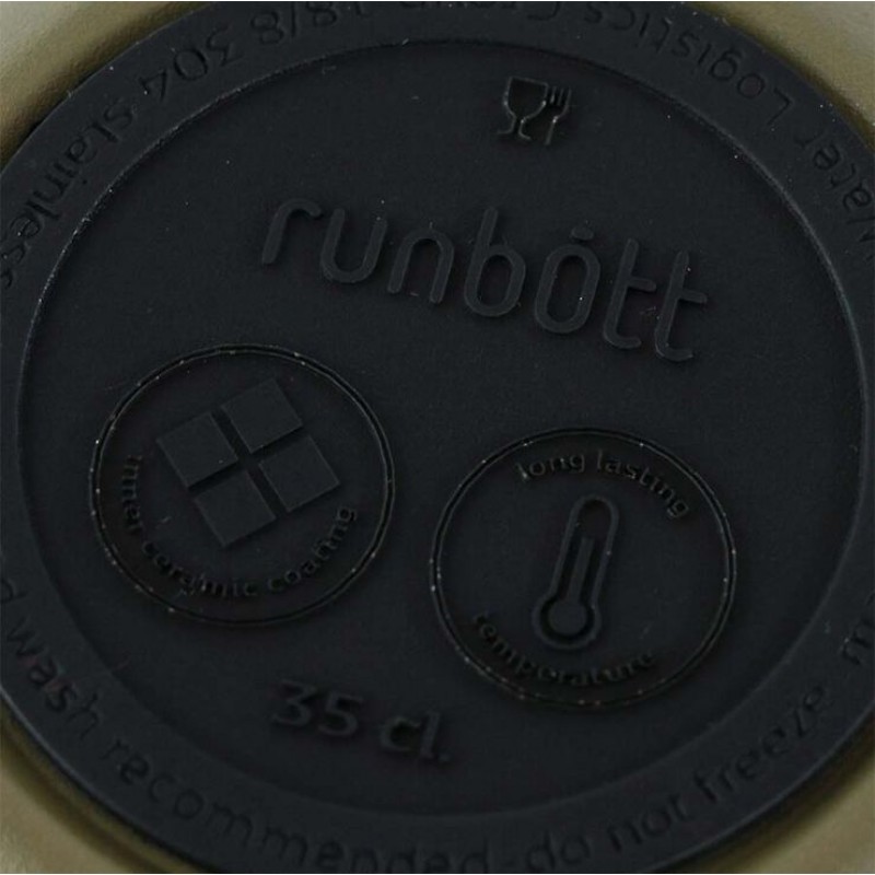 Runbott Θερμός Μπουκάλι Sport 350ml 7X7X18 Marta Munte Forest Azul