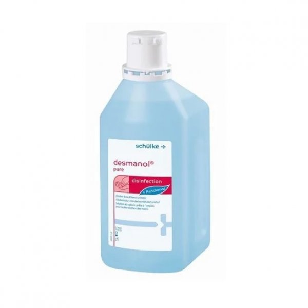 Schulke Desmanol Υγρό Αντισηπτικό Χεριών με Αντλία Pure Panthenol 1L