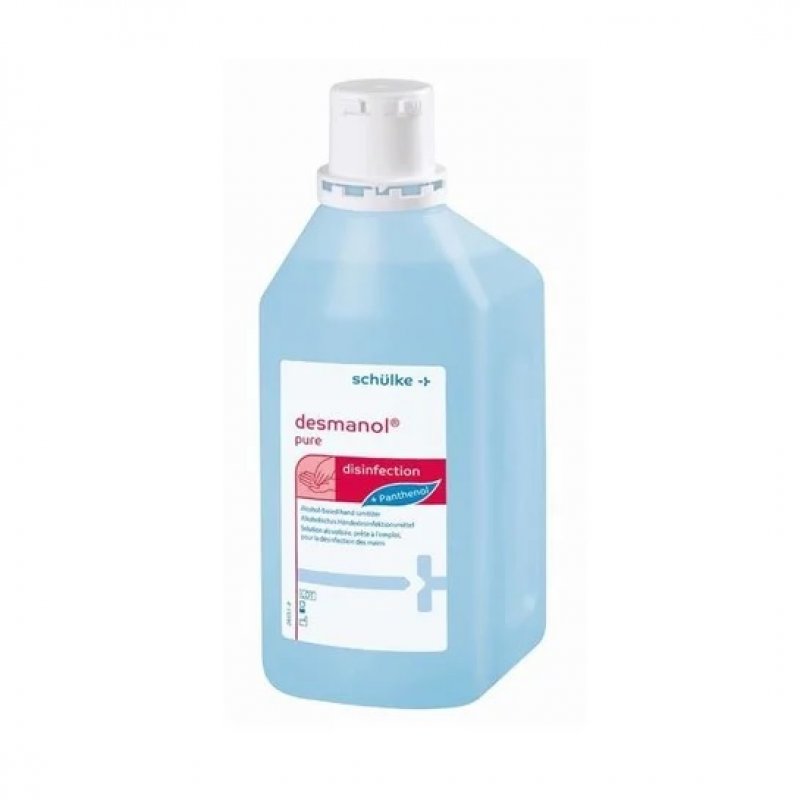Schulke Desmanol Υγρό Αντισηπτικό Χεριών με Αντλία Pure Panthenol 1L