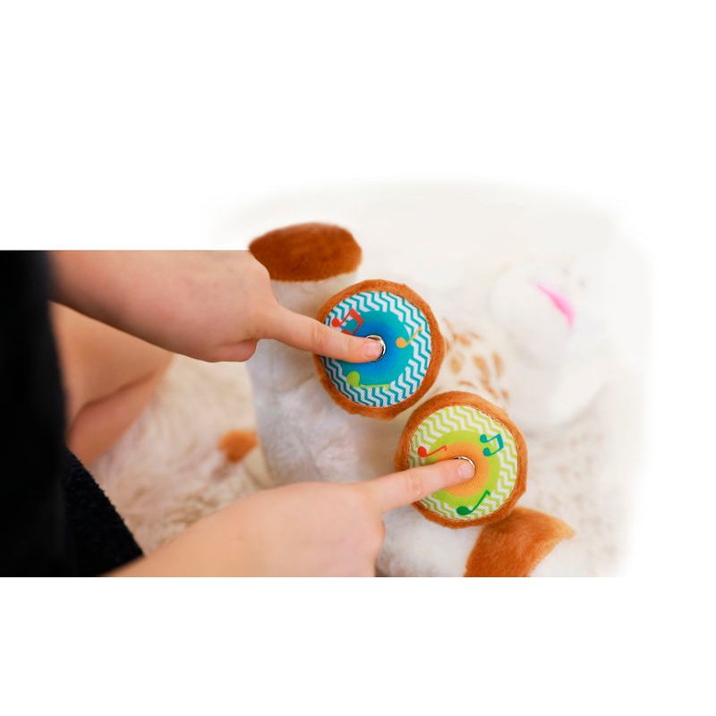 Σόφι καμηλοπάρδαλη Λούτρινο παιχνίδι που μεταφέρει την μουσική με ένα άγγιγμα!