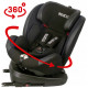 Sparco G0+123 Βρεφικό Παιδικό Κάθισμα Αυτοκινήτου Grey
