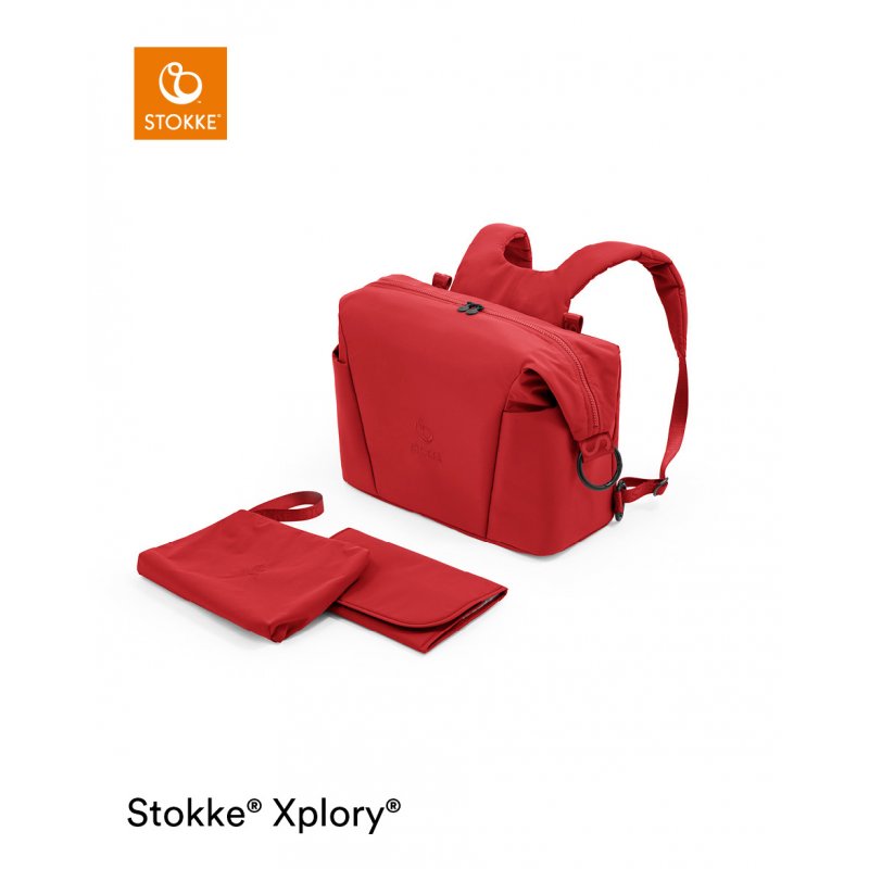 Stokke Xplory X Changing Bag Ruby Red