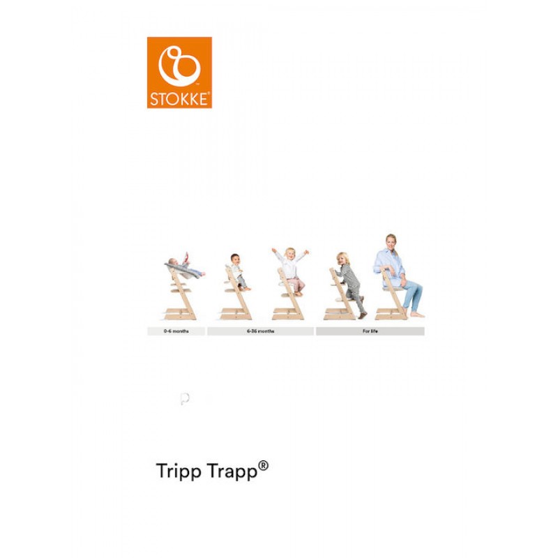 Stokke Tripp Trapp Κάθισμα Φαγητού White