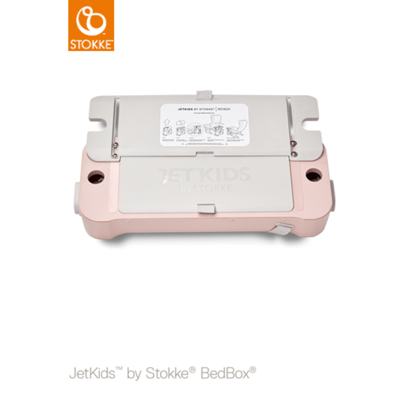 Stokke Jetkids Bedbox Pink Lemonade βαλίτσα-κρεβατάκι ταξιδίου