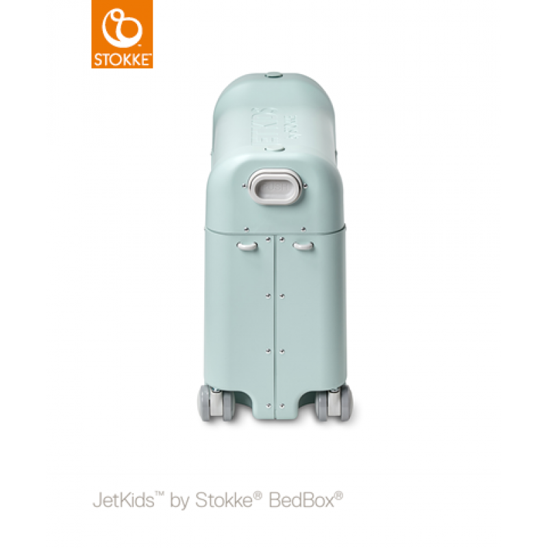 Stokke Jetkids Bedbox Green Aurora βαλίτσα-κρεβατάκι ταξιδίου 