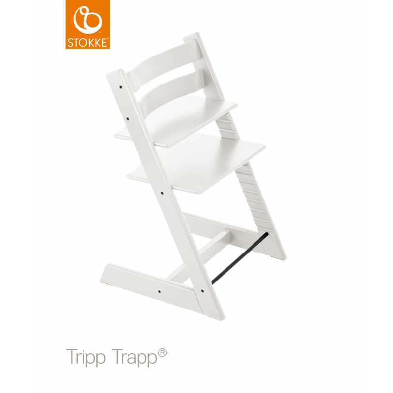 Stokke Tripp Trapp κάθισμα φαγητού white και Δώρο το Newborn set