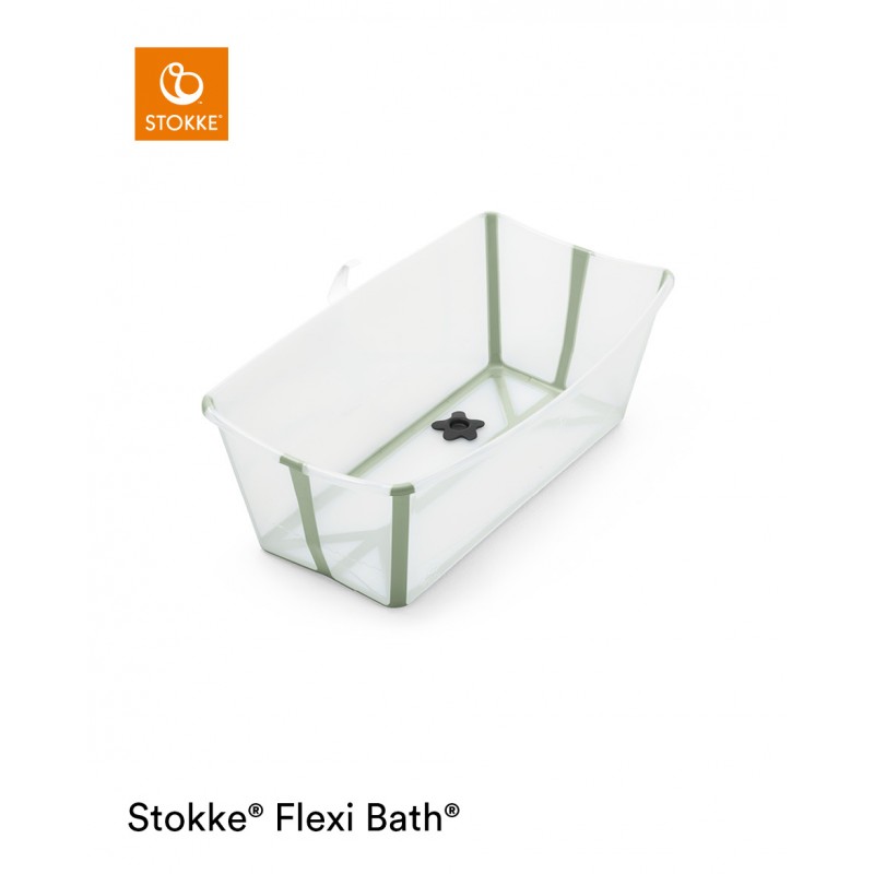 Stokke Flexi Bath Transparent Green 