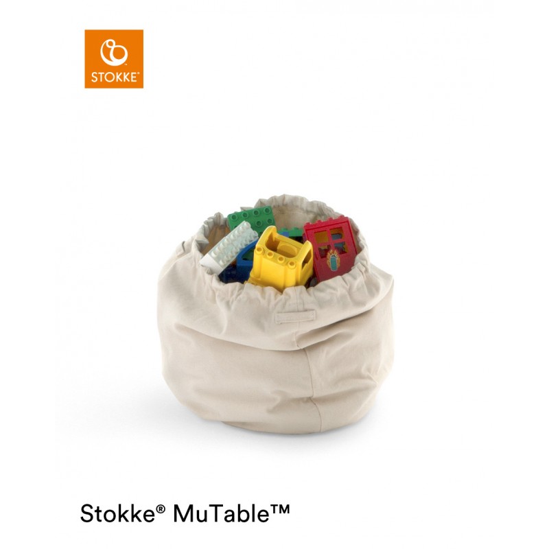 Stokke MuTable Small Cotton Bag Robots σάκος αποθήκευσης παιχνιδιών