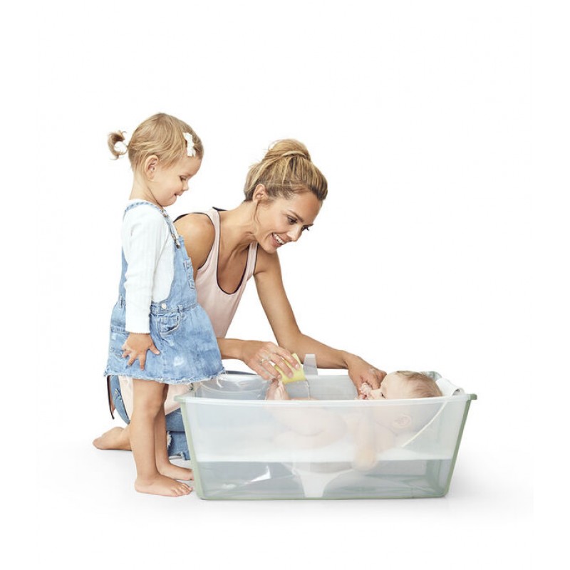 Stokke Flexi Bath X-Large Bundle Transparent Green