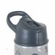 LittleLife Παγούρι με Καλαμάκι Ανθρακί 550ml