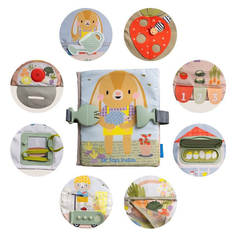Taf Toys Βιβλίο My 1st Busy Book από Ύφασμα