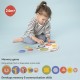 Taf Toys Magnetic Peek-A-Boo puzzle παιχνίδι Εκμάθησης 