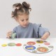 Taf Toys Magnetic Peek-A-Boo puzzle παιχνίδι Εκμάθησης 
