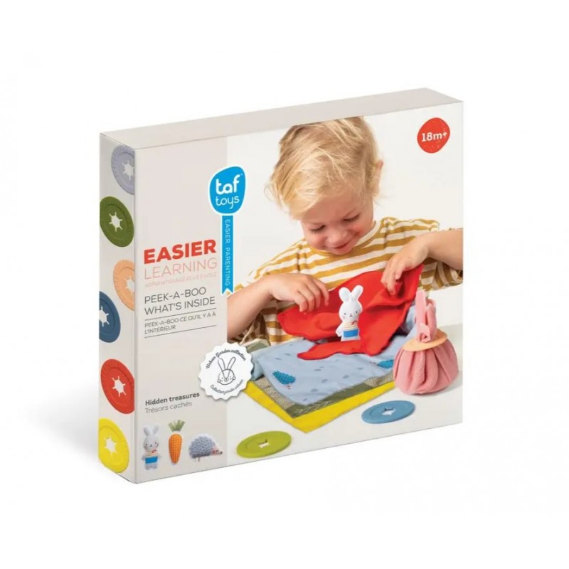 Taf Toys εκπαιδευτικό παιχνίδι Peek-a-boo What's inside