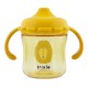 Trixie Sippy Cup Εκπαιδευτικό Ποτηράκι Με Μαλακό Στόμιο Και Χερούλια Για 4+ Μηνών 200ml Mr Lion