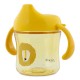 Trixie Sippy Cup Εκπαιδευτικό Ποτηράκι Με Μαλακό Στόμιο Και Χερούλια Για 4+ Μηνών 200ml Mr Lion