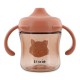 Trixie Sippy Cup Εκπαιδευτικό Ποτηράκι Με Μαλακό Στόμιο Και Χερούλια Για 4+ Μηνών 200ml Mrs Cat