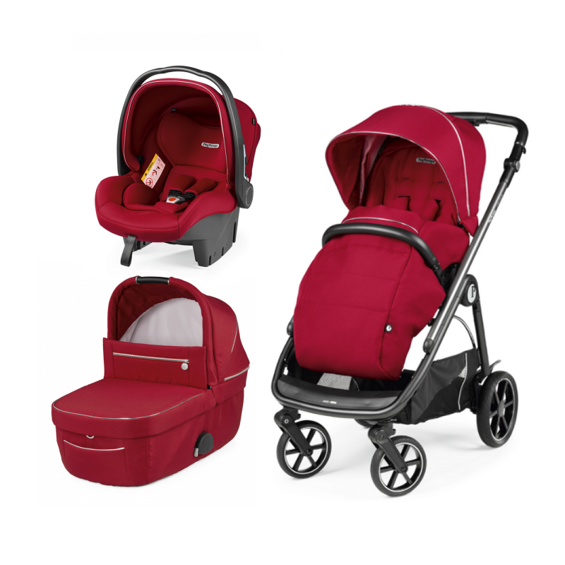 PegPerego Veloce Modular SLK σύστημα μεταφοράς 3 in 1 Red Shine 