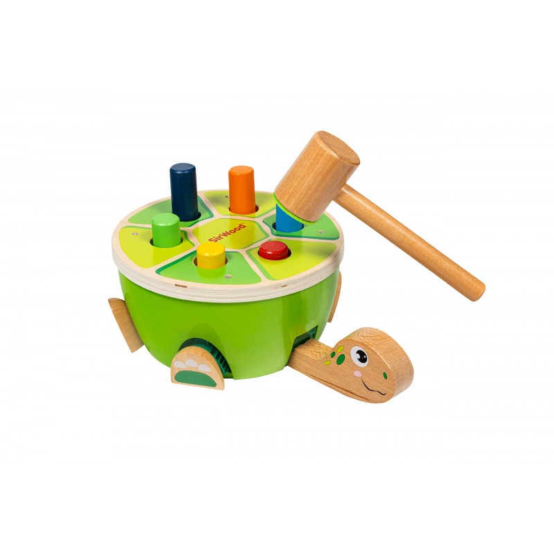 SirWood Wooden Turtle pounding Bench