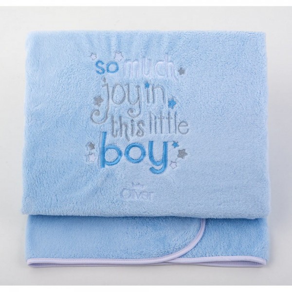 ΚΟΥΒΕΡΤΑ FLEECE KORAL 100X150 MY LITLE BLUE JOY