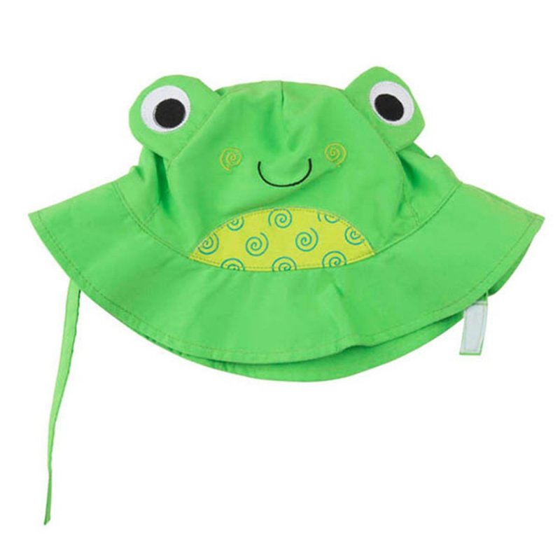 Zoocchini Αντηλιακό Καπέλο Frog 6-12 μηνών