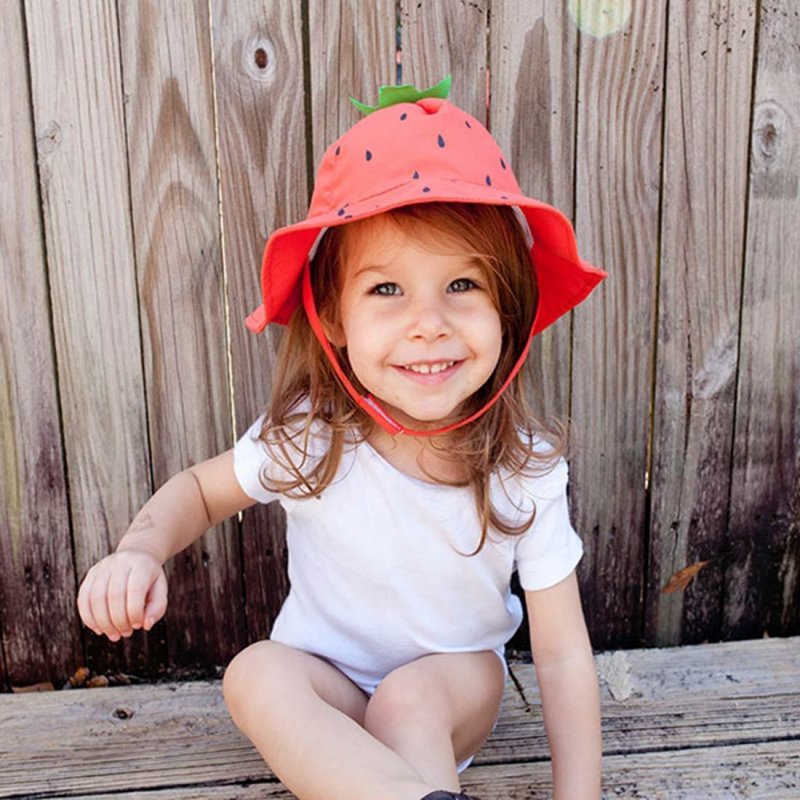 Zoocchini Αντηλιακό Καπέλο Strawberry 6-12 μηνών
