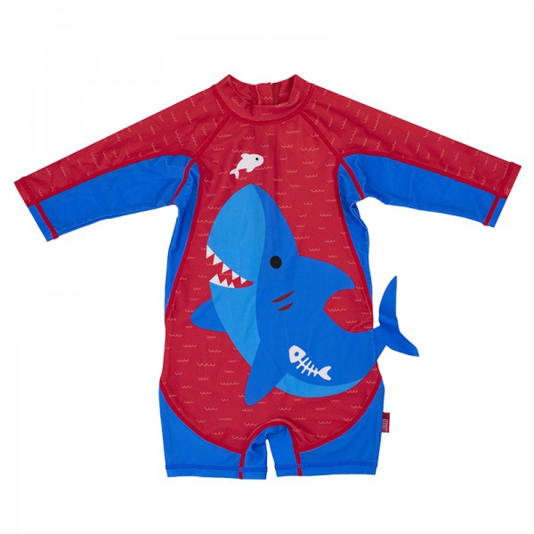 Zoocchini Βρεφικό Μαγιό για Surf UPF50+ Blue Shark