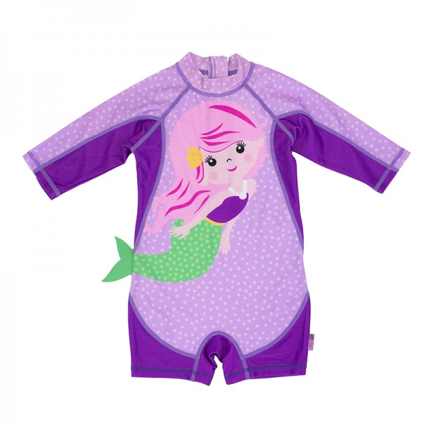 Zoocchini Βρεφικό Μαγιό για Surf UPF50+ Mermaid