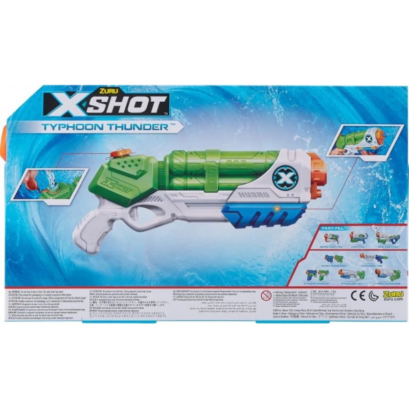 Zuru X-Shot Νεροπίστολο Typhoon Thunder Medium