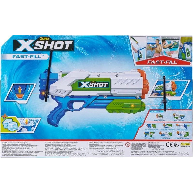 Zuru X-Shot Νεροπίστολο Fast Fill Blaster 