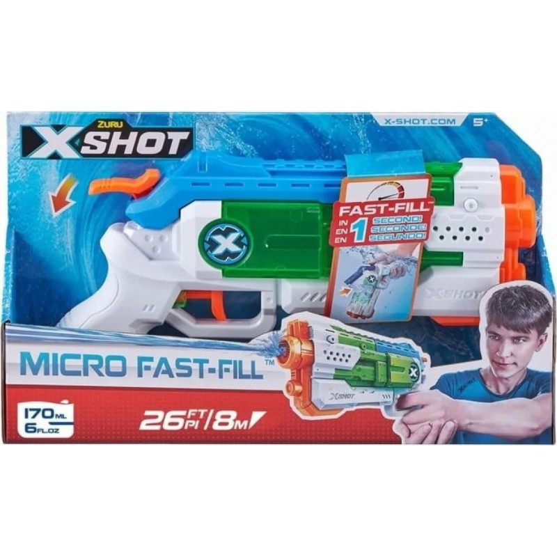 Zuru X-Shot Νεροπίστολο Micro Fast-Fill