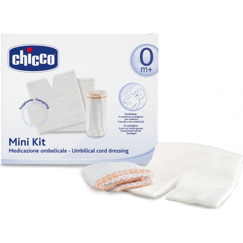 Chicco Μίνι κιτ περιποίησης αφαλού 6 τεμ  