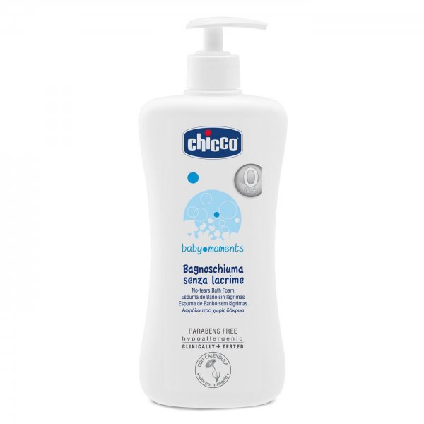Chicco ενυδατικό αφρόλουτρο baby moments 500ml