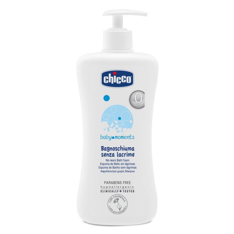 Chicco ενυδατικό αφρόλουτρο baby moments 500ml 
