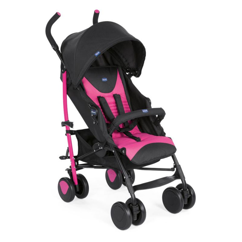 Chicco  καρότσι echo complete με μπάρα Pink 