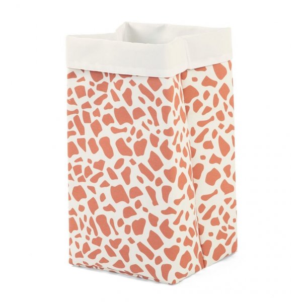 Childhome Κουτί Αποθήκευσης Καμβάς 32 x 32 x60 Ecru Giraffe