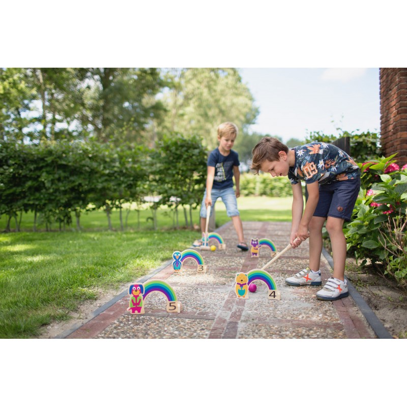 Bs Toys Rainbow Croquet (Κροκέ)