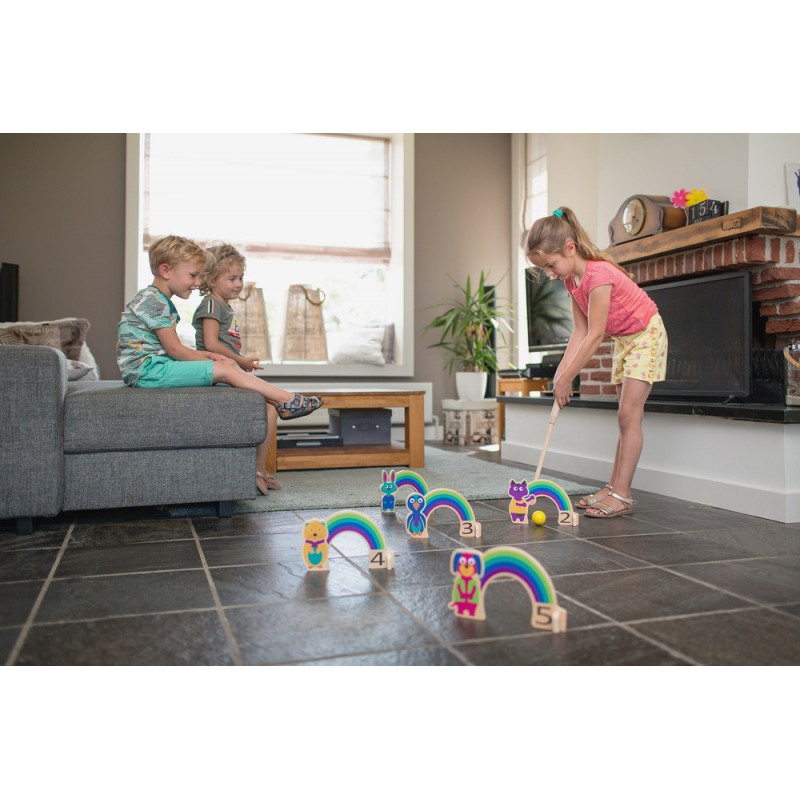 Bs Toys Rainbow Croquet (Κροκέ)