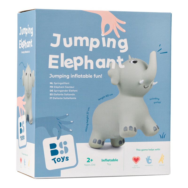 Bs Toys Φουσκωτό Ζωάκι Jumping Elephant