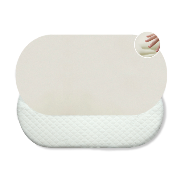 Grecostrom στρώμα καλαθούνας Λυδία Memory foam με ύφασμα αντιβακτηριδιακό ελαστικό 40x80 cm