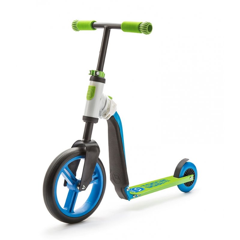 Highwaybuddy παιδικό ποδήλατο ισορροπίας πατίνι 2 σε 1 Blue/Green