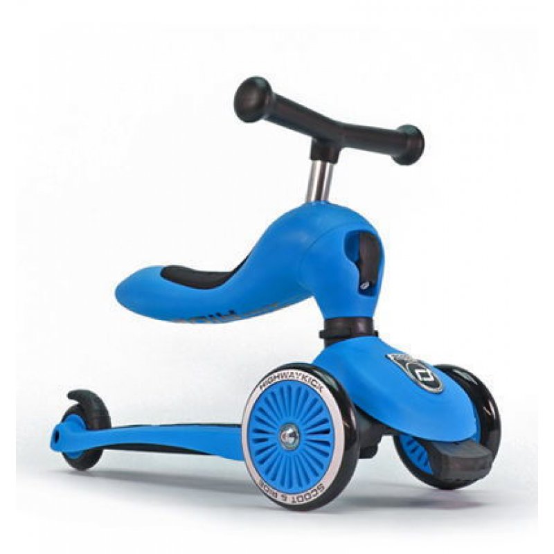 Highwaybaby kick πατίνι και ποδήλατο ισορροπίας μπλε από 1 έως 5 ετών